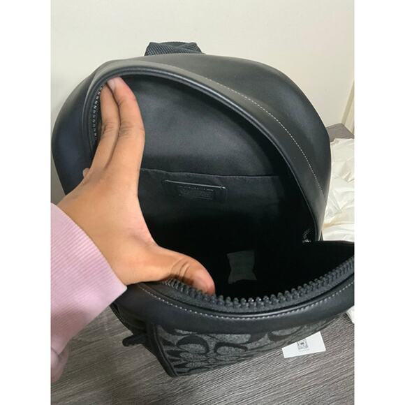 Coach Edge Backpack In Signature Canvas - NWT - Picture 6 of 6